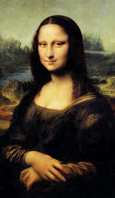 世界名画系列—肥志《蒙娜煎饼的微笑（?）》与达芬奇《蒙娜丽莎的微笑》