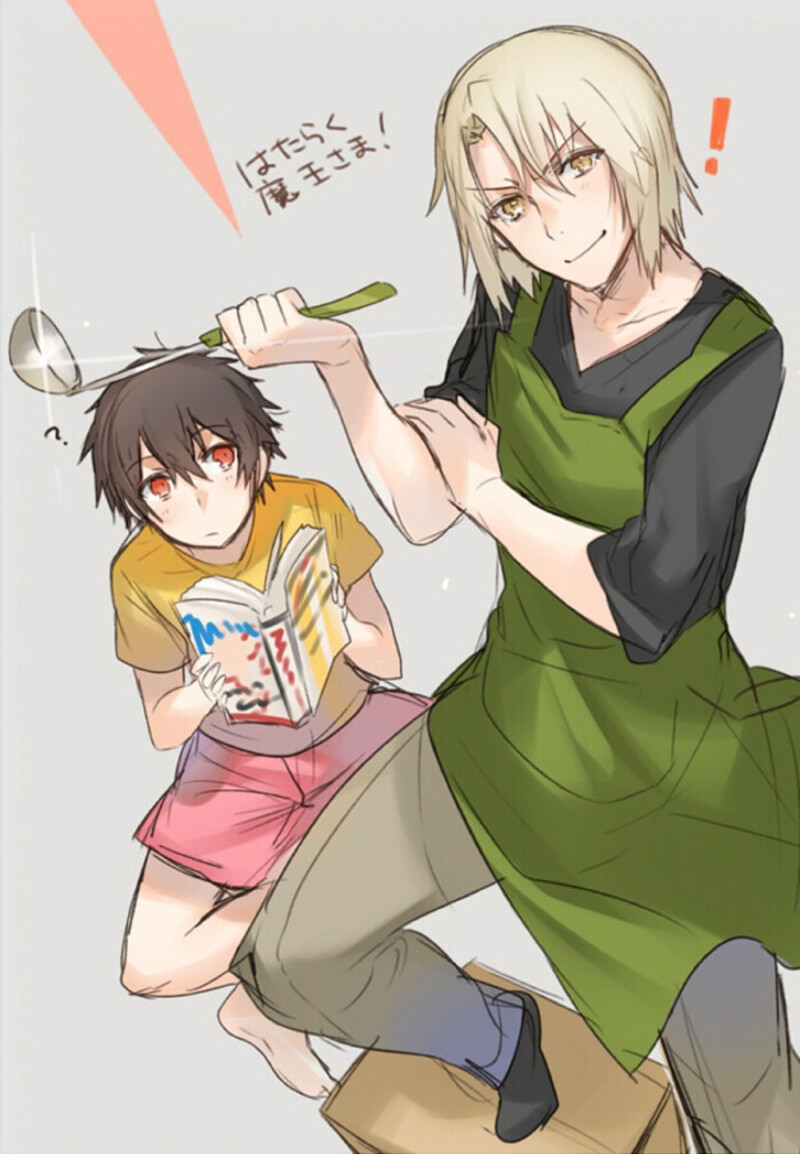 打工吧！魔王大人（魔王撒旦，勇者艾米莉娅，佐佐木千穗，镰月铃乃）