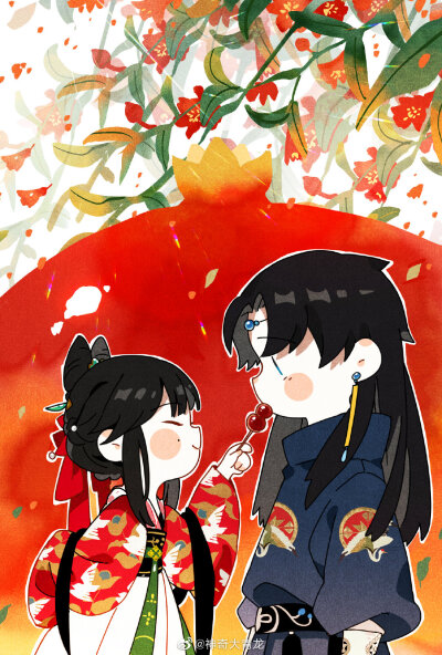 [cp]#榴花不及春# 榴花是石榴花啊！！不是榴莲！淦！昨天倒数没上颜色，今天也不上好了hhh，明天就开始更新了！在漫漫app，记得来看孤寡老人！！！2019最后一天大家吃好喝好啊~我也去吃了[doge][doge]新的一年，祝大…