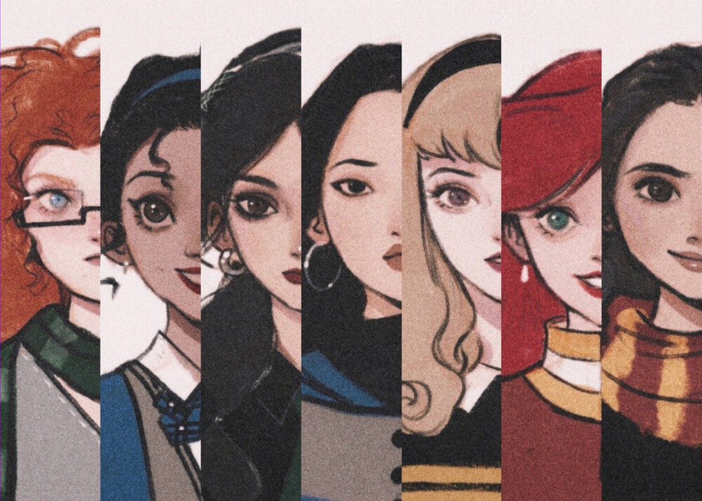 迪士尼公主*霍格沃滋