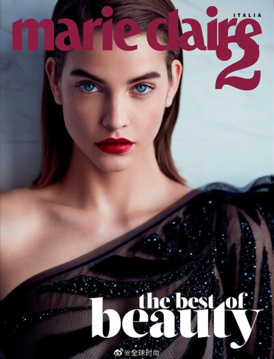 #Barbara Palvin# &amp;《Marie Claire》Italia｜性感紅唇妝和煙熏裸唇妝，你覺得哪款芭芭拉更颯？