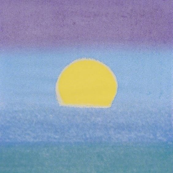 ‘Sunset’, 1972 by Andy Warhol