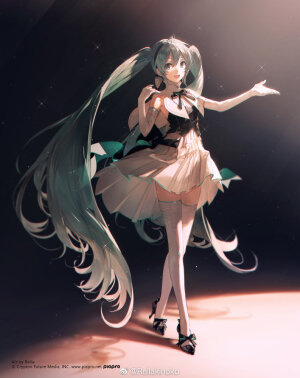 初音未来
画师：Rellakinoko