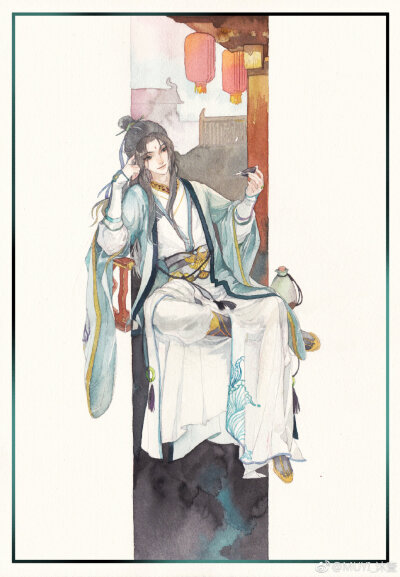 〔天官赐福〕少君倾酒
——微博 _龍羽_LongYu