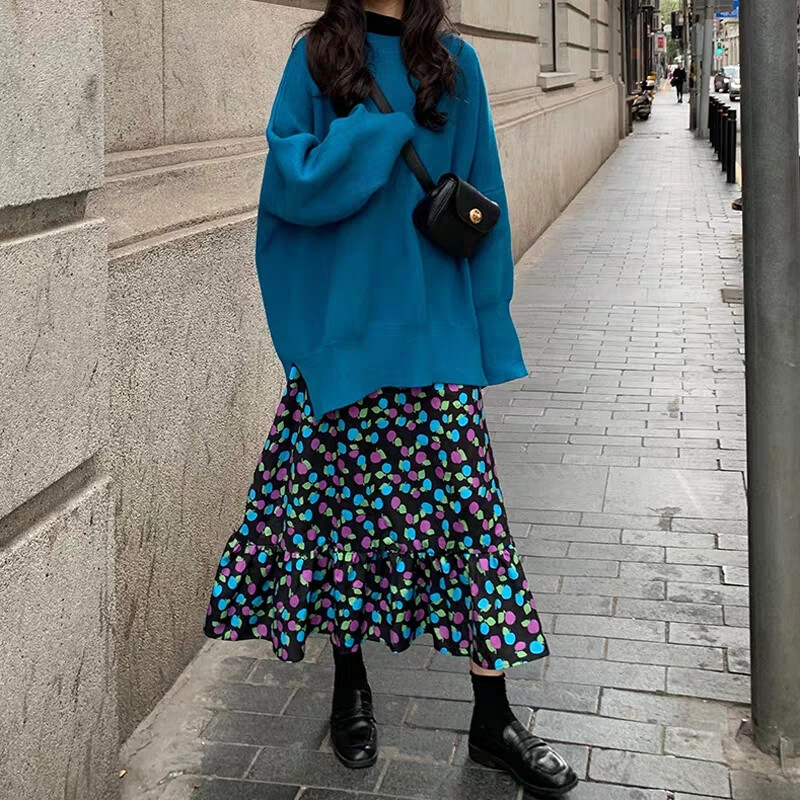 半身裙，碎花裙