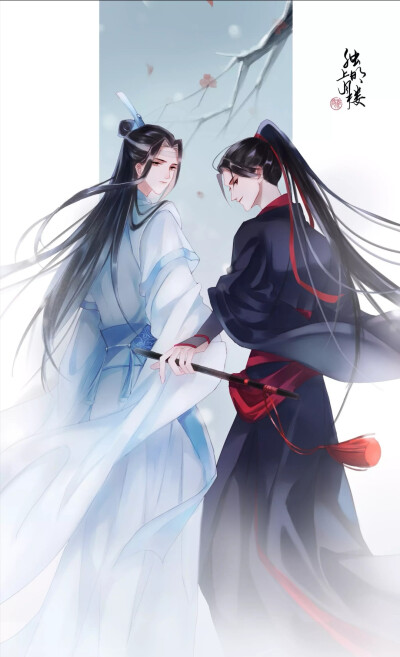 （魔道祖师）绘师：独上明月楼