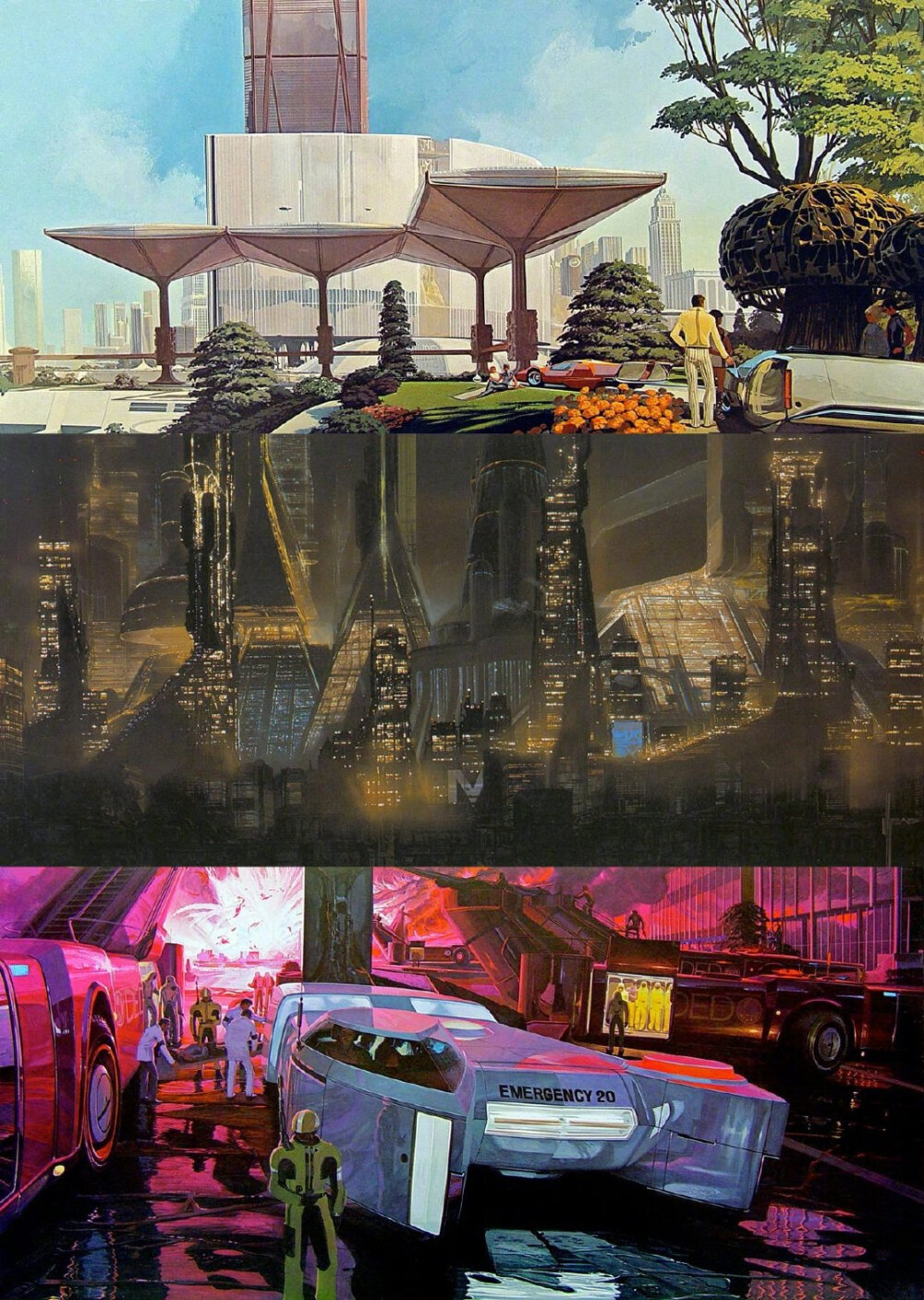 科幻电影概念设计师、未来主义艺术家 席德·米德 (Syd Mead) 去世、享年86岁曾参与作品：银翼杀手、异形、电子世界争霸战、极乐空间、∀高达等