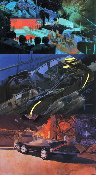 科幻电影概念设计师、未来主义艺术家 席德·米德 (Syd Mead) 去世、享年86岁曾参与作品：银翼杀手、异形、电子世界争霸战、极乐空间、∀高达等