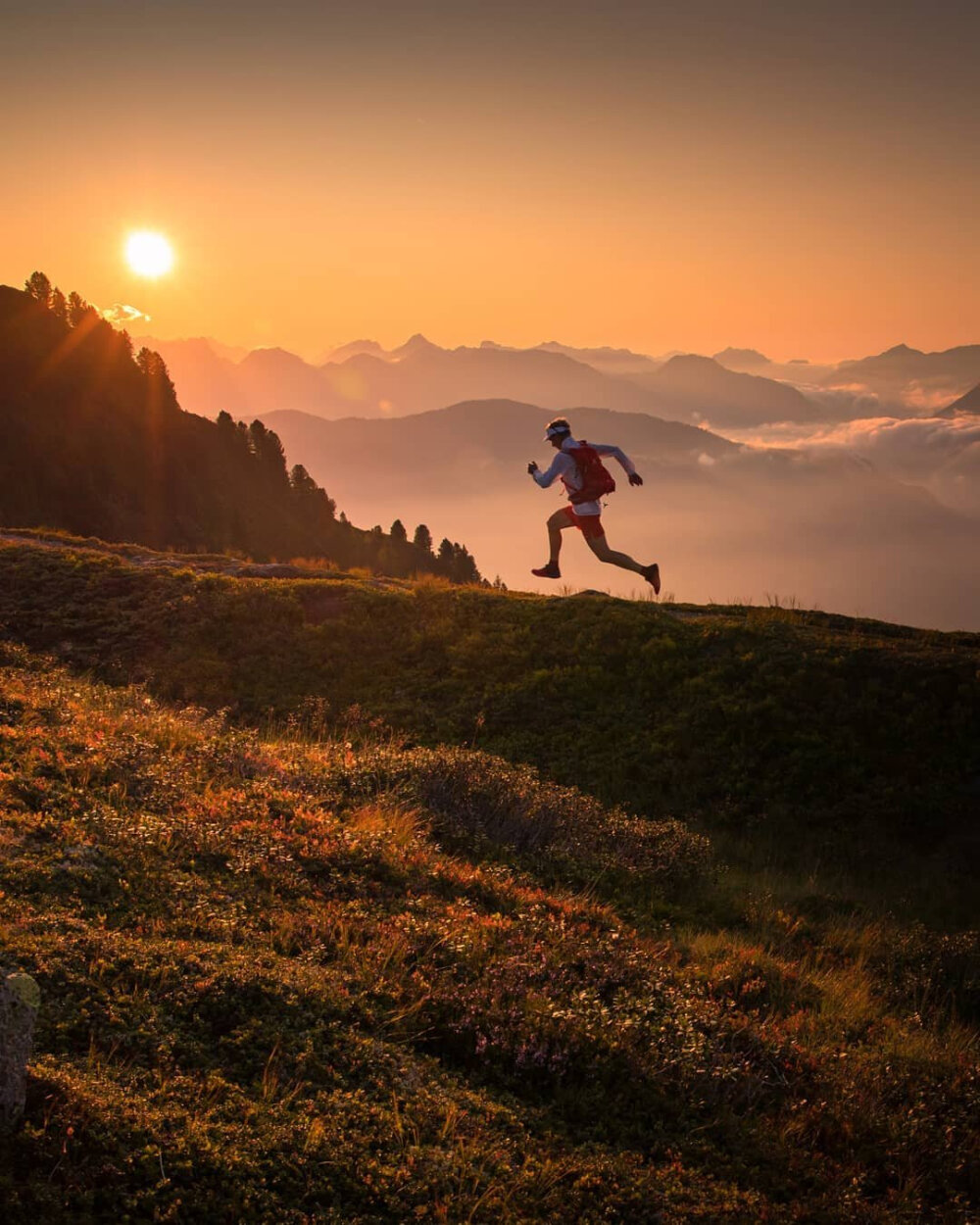 登上山巅，敬畏自然