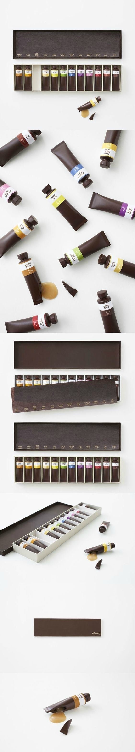 一组趣味十足，又契合产品特性的包装设计，激发人的购买欲~