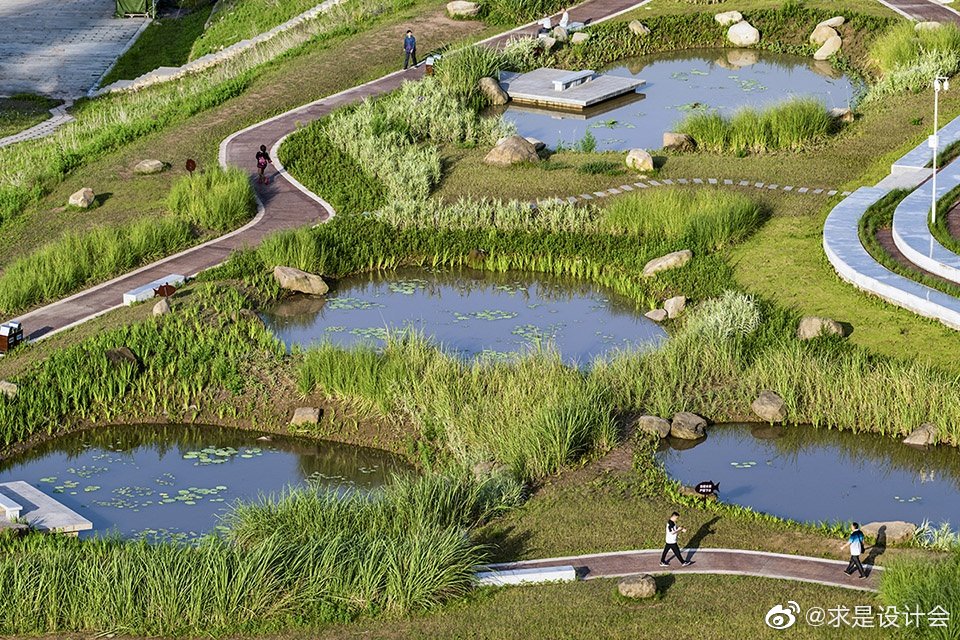 重庆万州长江二桥滨水生态公园景观设计 / 重庆浩丰规划设计集团股份有限公司。#求是爱设计#