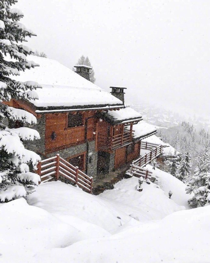 瑞士雪景