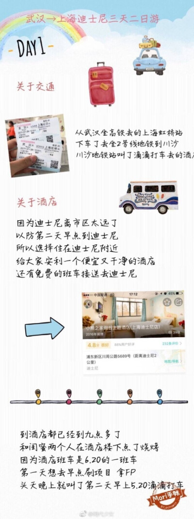 【上海迪士尼攻略】 人生的路上走走停停 喜欢旅行中镜头里的每一个瞬间 趁阳光正好  趁微风不燥  莫要辜负好时光  迪士尼约起来  via： 港代少女