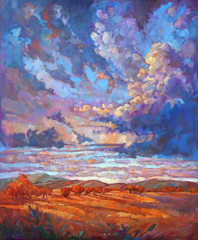 不一样的天空。作者：Erin Hanson