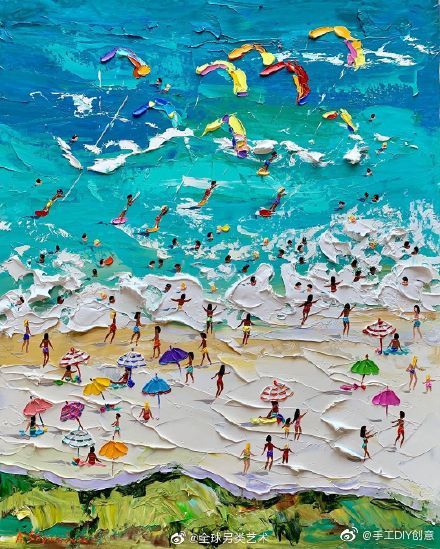 美丽的沙滩 Alena Shymchonak ~