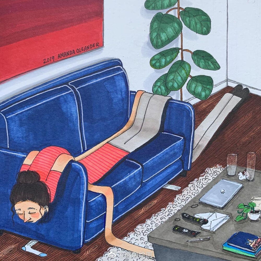 插画师： Amanda Oleander