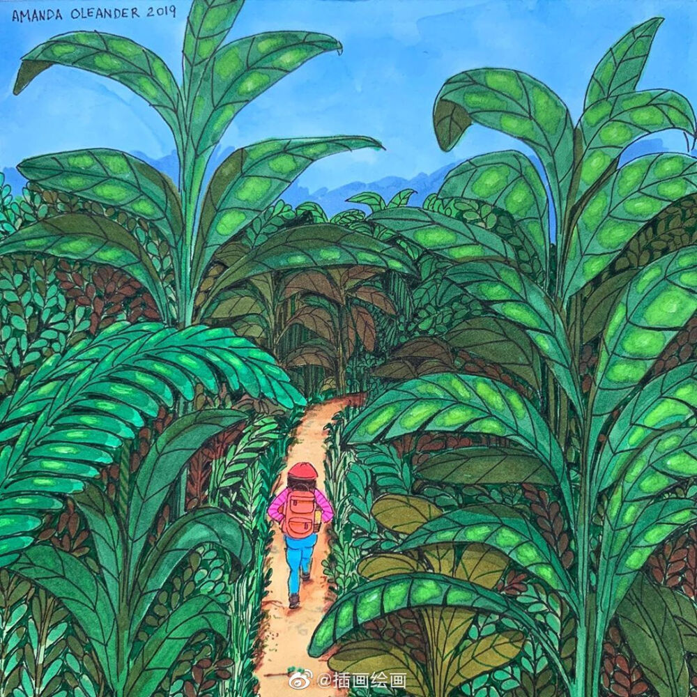 插画师： Amanda Oleander