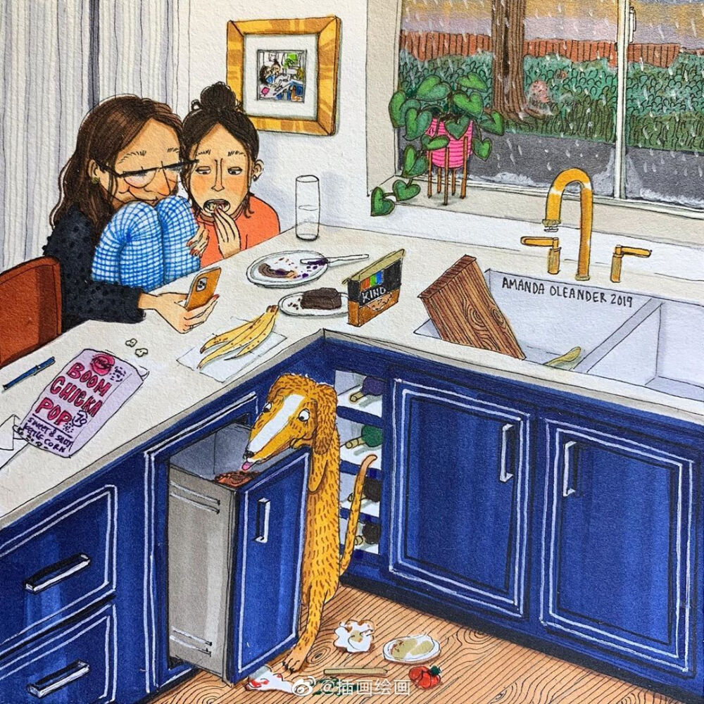 插画师： Amanda Oleander