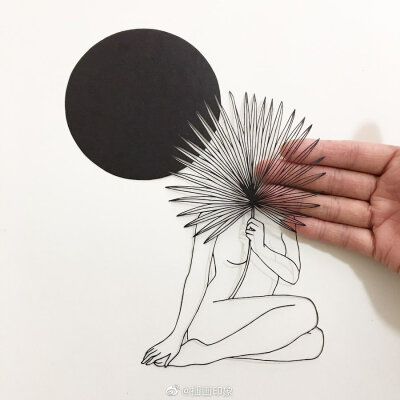 纸艺艺术家 Kanako Abe的精细纸雕
