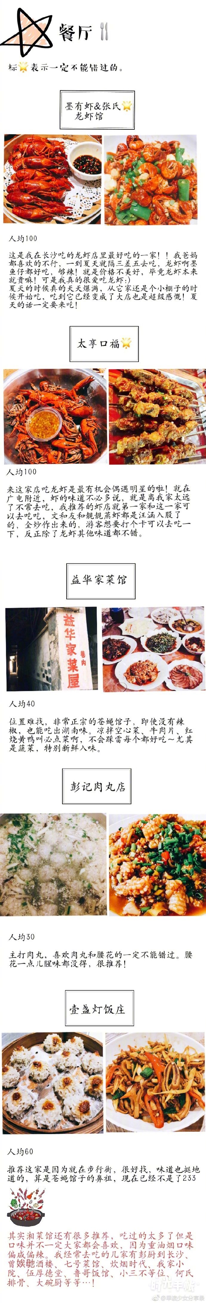 長沙美食攻略大合集50?｜餐廳｜小吃｜下午茶｜歐包店吃貨必備手冊?*??(ˊ?ˋ*)??*?分享來自：早早今天不要遲到 P1目錄P2－3下午茶少女心｜復(fù)古風(fēng)｜ins風(fēng) P4－6餐廳湘菜｜日料｜粵菜｜西餐｜火鍋P7歐包店P(guān)8－9小吃夜宵燒烤｜街邊小店