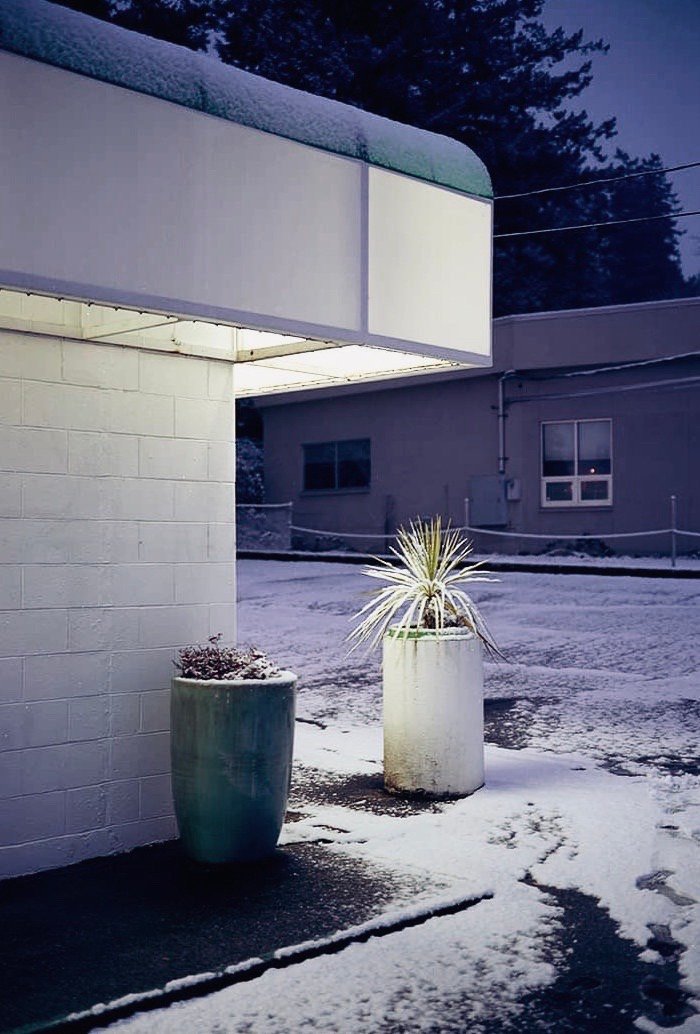 安静而朦胧的夜晚