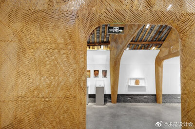 崇州竹编博物馆，四川 / 黑蚁文化创意。#求是爱设计#