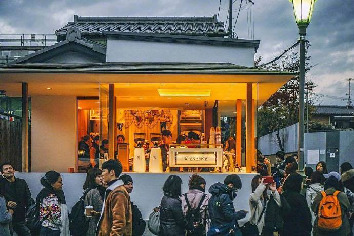 日本京都的街景