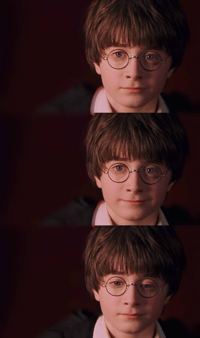 今天有是爱哈利的一天呐。
OMG，老夫的少女心啊