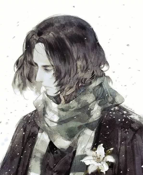 斯内普·西弗勒斯.
你很优秀.
爱莉莉，即使发不爱我