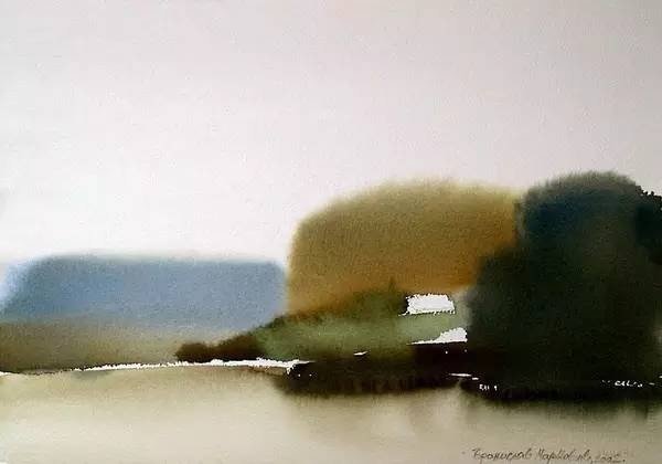 缥缈的水彩，塞尔维亚艺术家 Branislav Marković ​​​