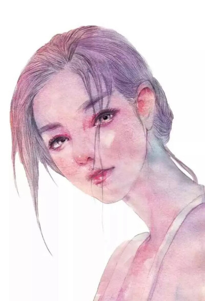 人物水彩插画