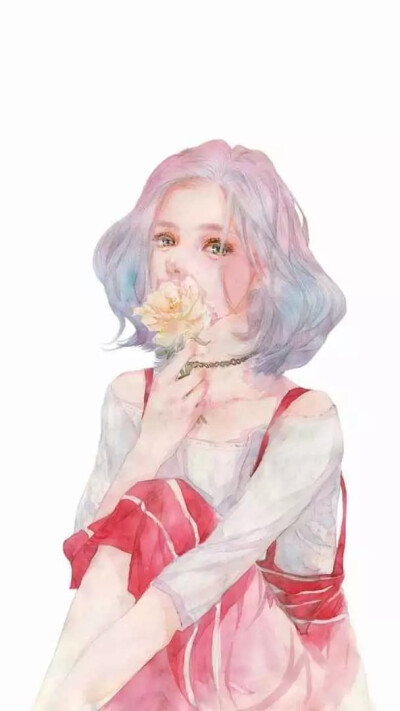 人物水彩插画