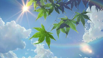 来着新海诚动漫中的天空✨