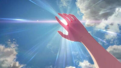 来着新海诚动漫中的天空✨