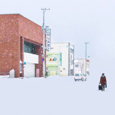 朋友圈相册封面 北海道的雪 摄影：Ying Yin 