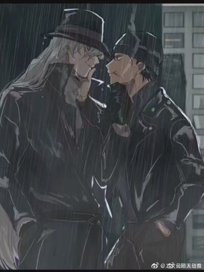 日本画师興路笔下的暴力cp，赤井秀一 X 琴酒 可帅可萌，我真的爱了
twi kmk_oc ​ ​​