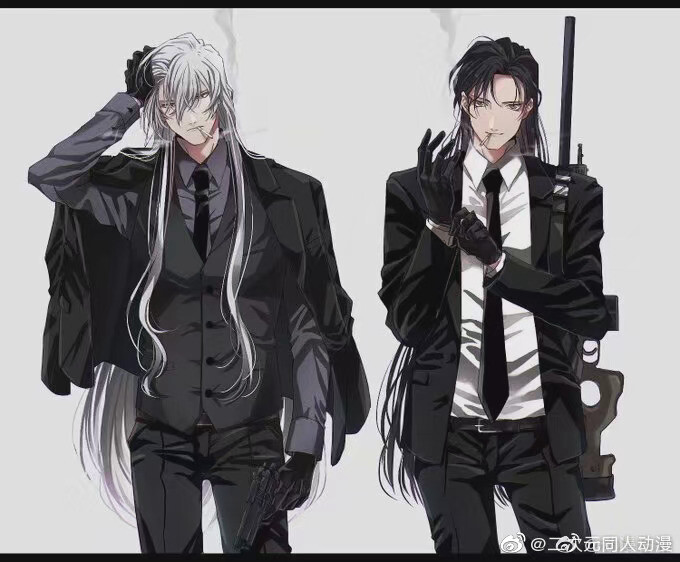 日本画师興路笔下的暴力cp，赤井秀一 X 琴酒 可帅可萌，我真的爱了
twi kmk_oc ​ ​​