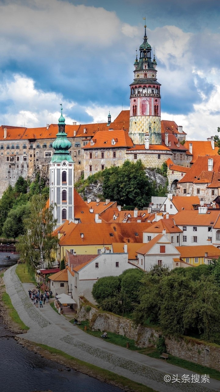 克鲁姆洛夫捷克小镇