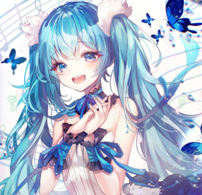 动漫头像，古风，初音，少女