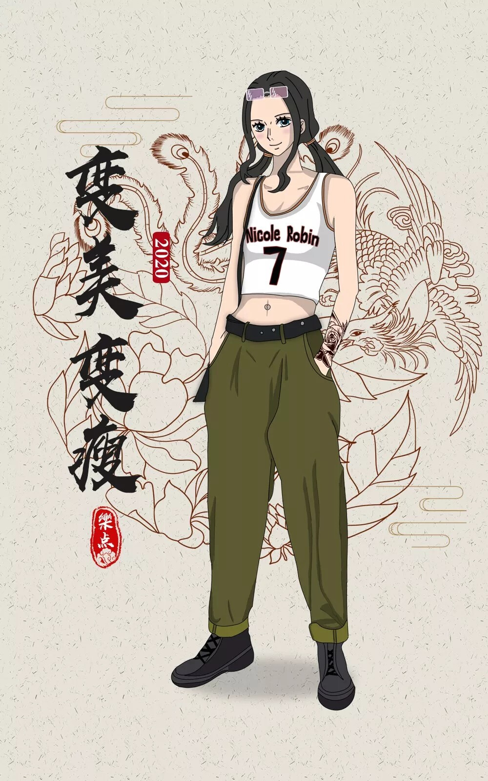 海贼王壁纸，索隆壁纸，新年壁纸，索隆路飞山治，克洛克达尔壁纸，老沙壁纸，娜美壁纸，罗宾壁纸特拉法尔加罗壁纸，图源乐点制造