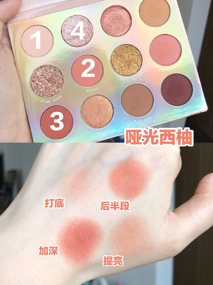 【新手眼妆干货】colourpop 眼影盘八种眼影画法 cr.pauiovelena_七七