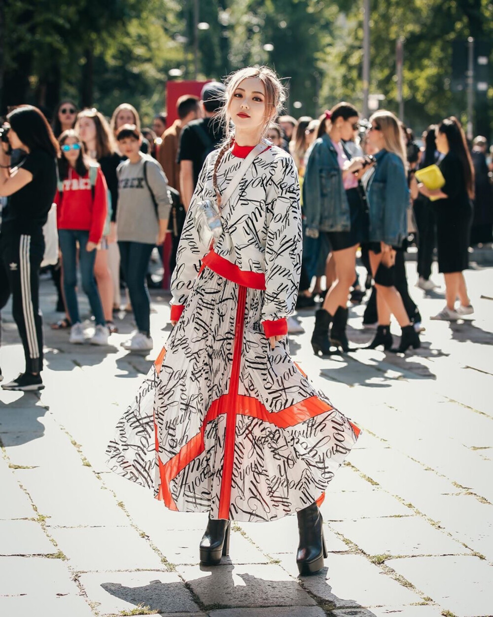 日韩女装街拍全集❤
by:Runcy_Cool