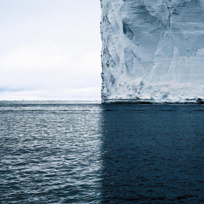 墨卡托投影，南极洲，2007，David Burdeny ​​​