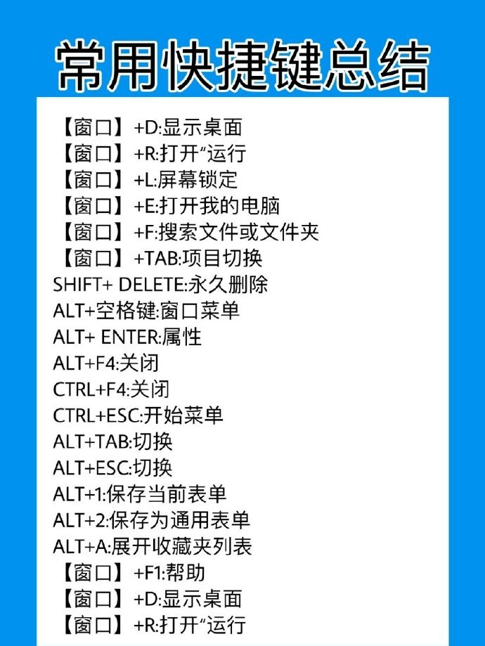 电脑键盘知识总结?让你快速完成工作量