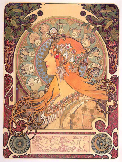 Alphonse Mucha 作品