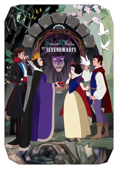 Disney • Snow White and the seven dwarfs
白雪公主与七个小矮人