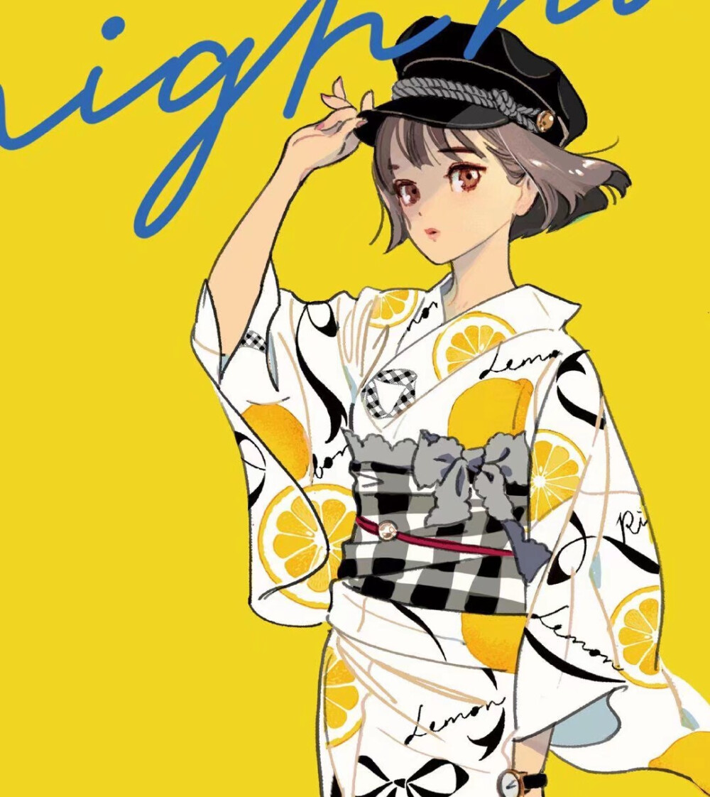 日本插画艺术家 マツオヒロミ笔下的少女