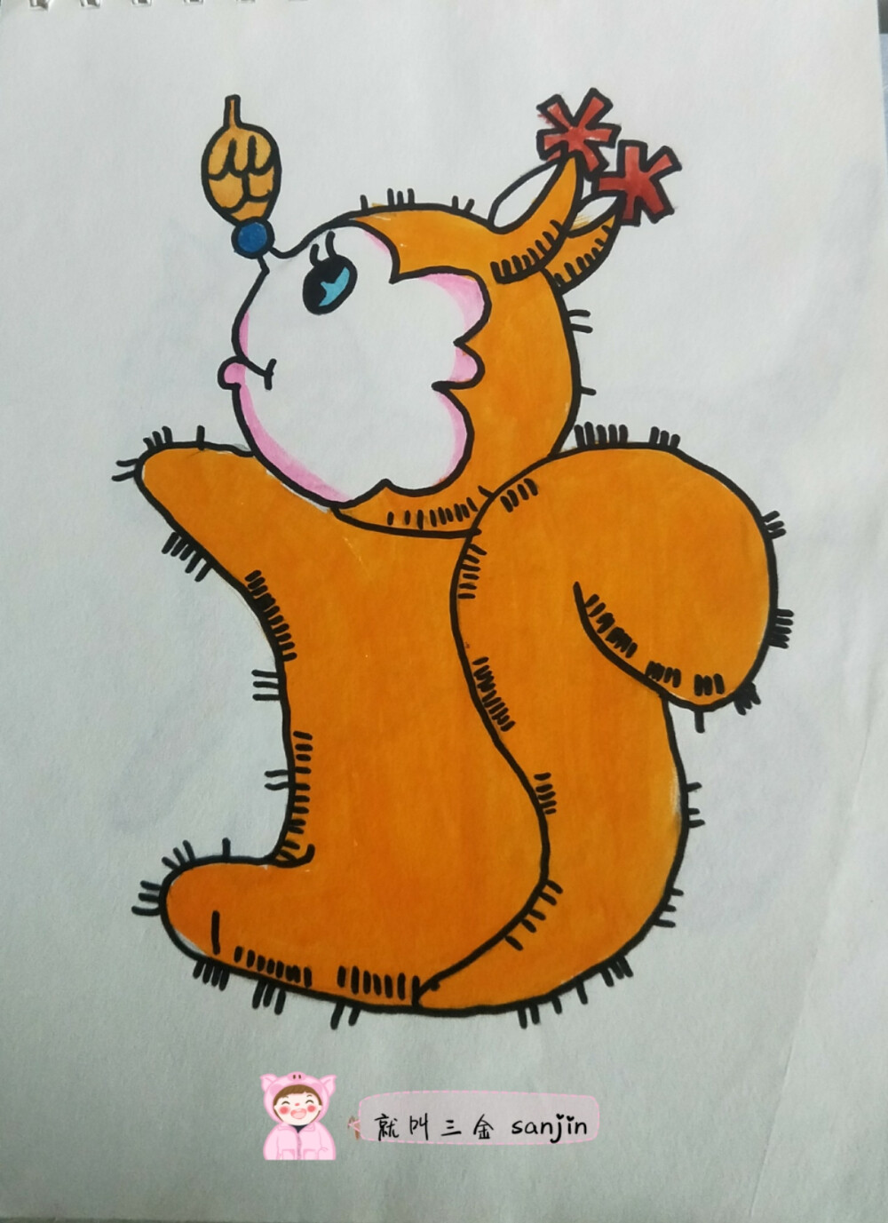 人物形象 简笔画