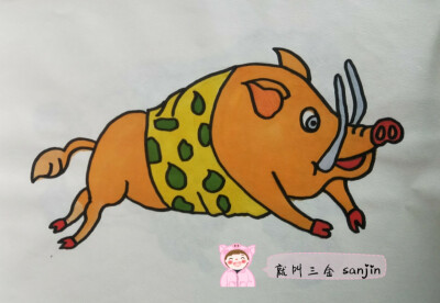 人物形象 简笔画