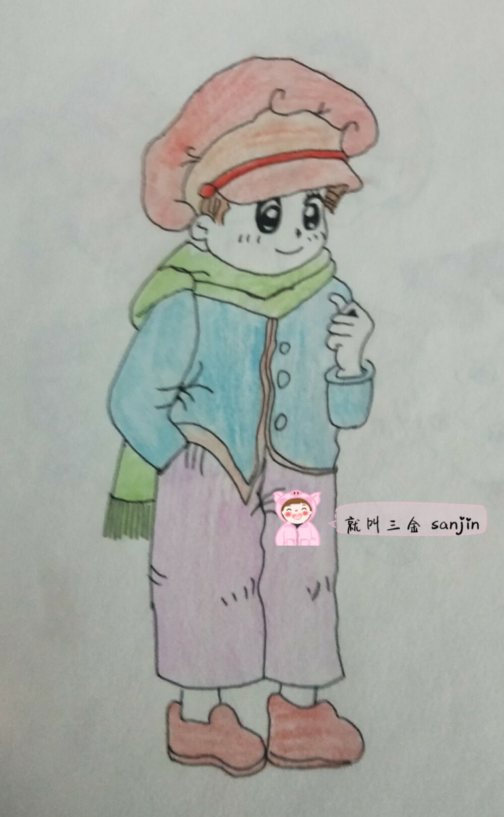 人物形象 简笔画